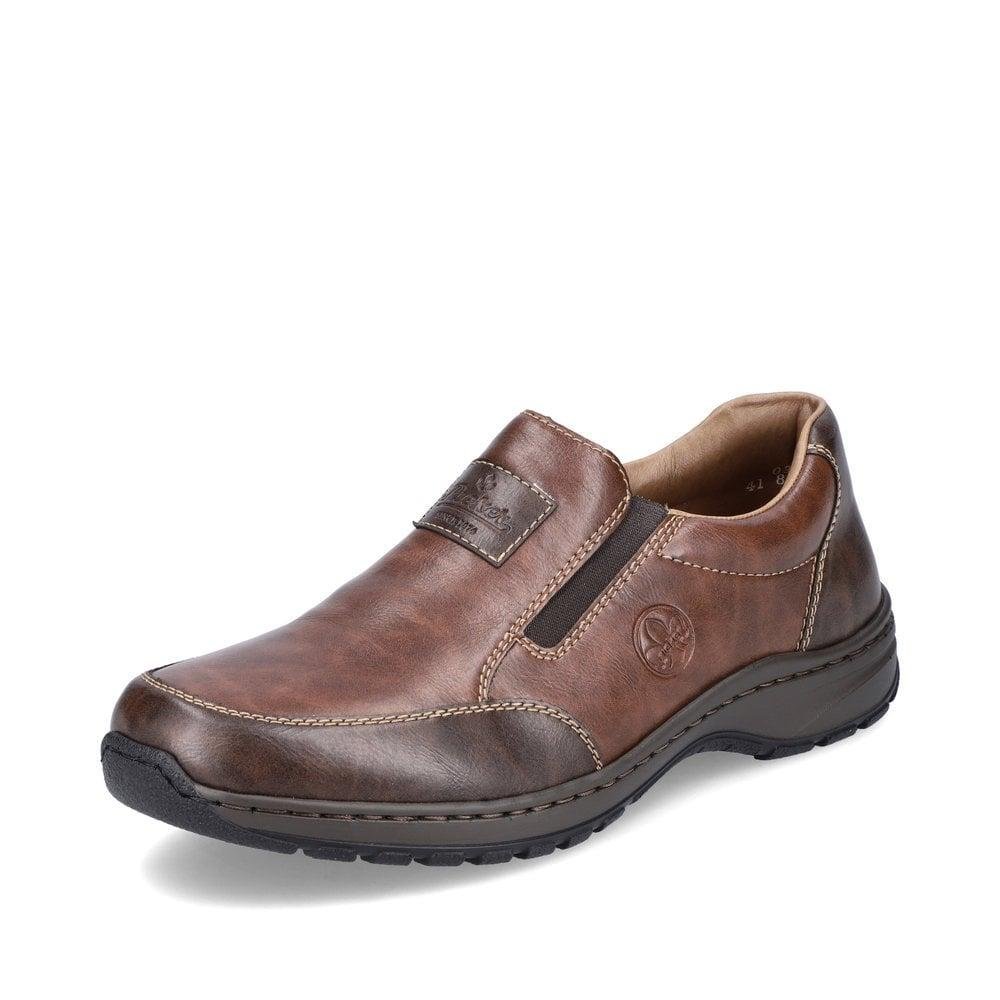 Rieker 0335426 Tibor Mens shoes brown - Beales department store