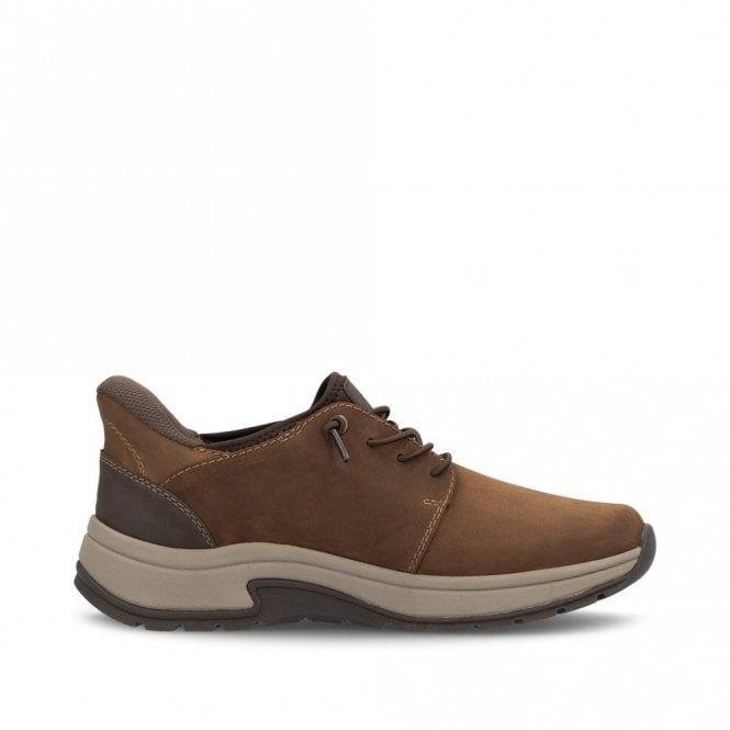 Rieker 11050 Men's Lace - up Shoes - Brown - Beales department store