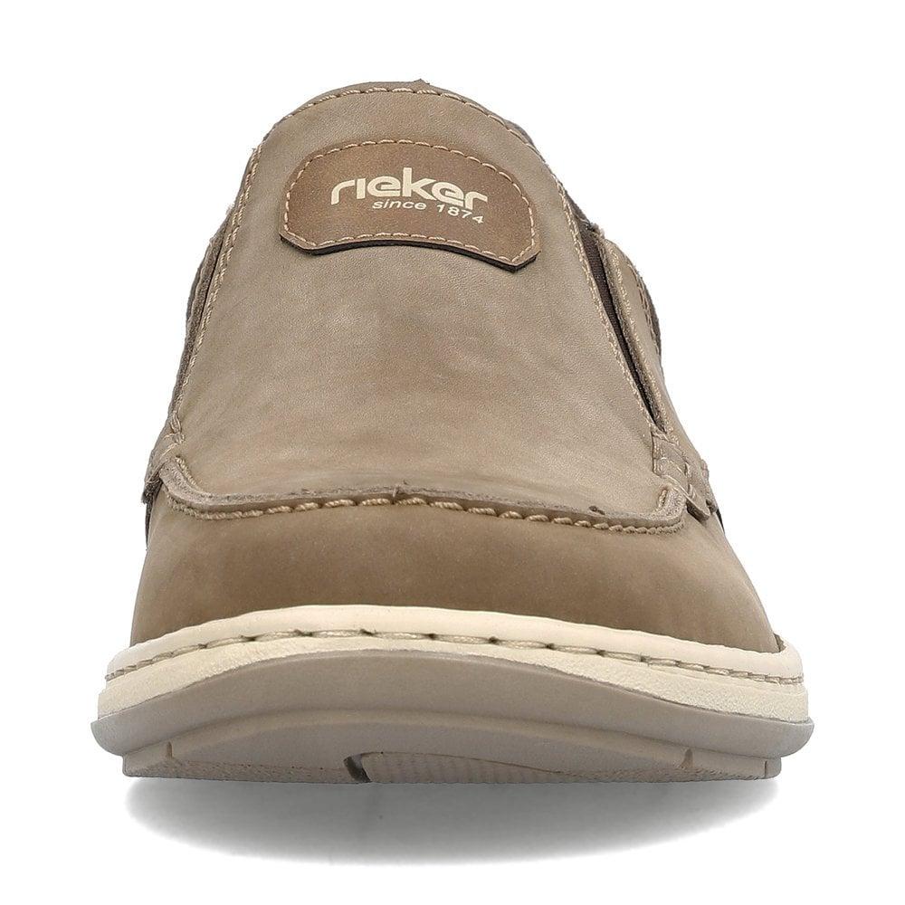 Rieker 17368 - 25 Randall Mens Shoes - Brown - Beales department store