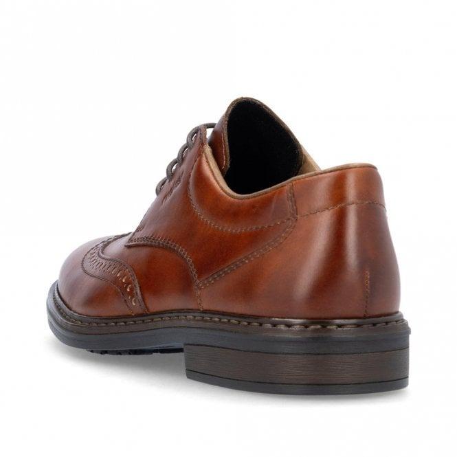 Rieker 17620 Men's Lace - Up Shoes - Brown - Beales department store