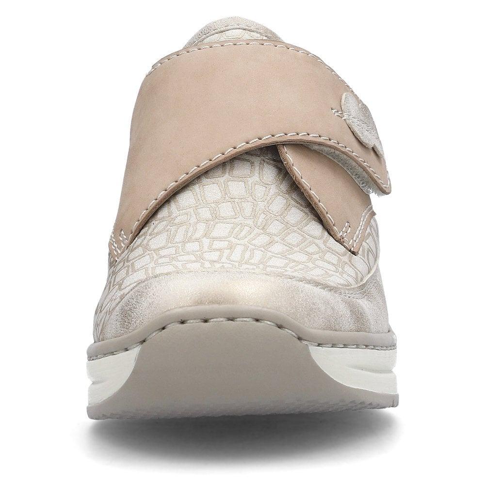 Rieker Doris Womens Shoes - Beige - Beales department store