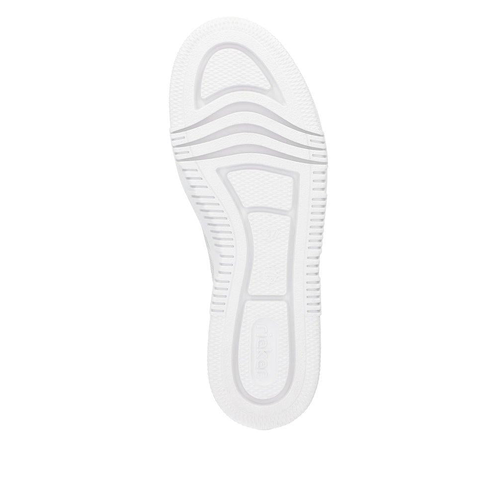 Rieker Enya Womens Shoes - White - Beales department store