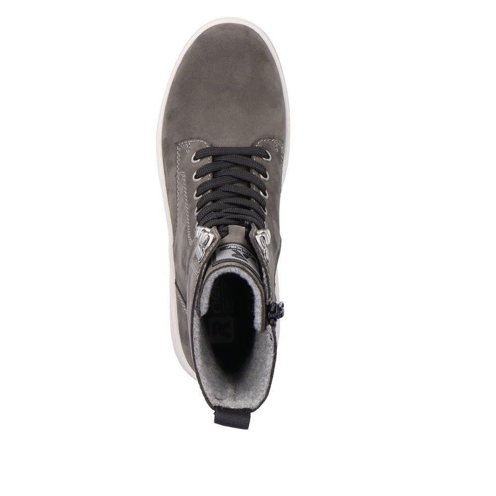 Rieker Evolution Mercina Womens Shoes - Grey - Beales department store