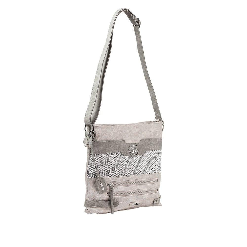 Rieker H1346 - 40 Handbag Zipper - Grey - Size S - Beales department store