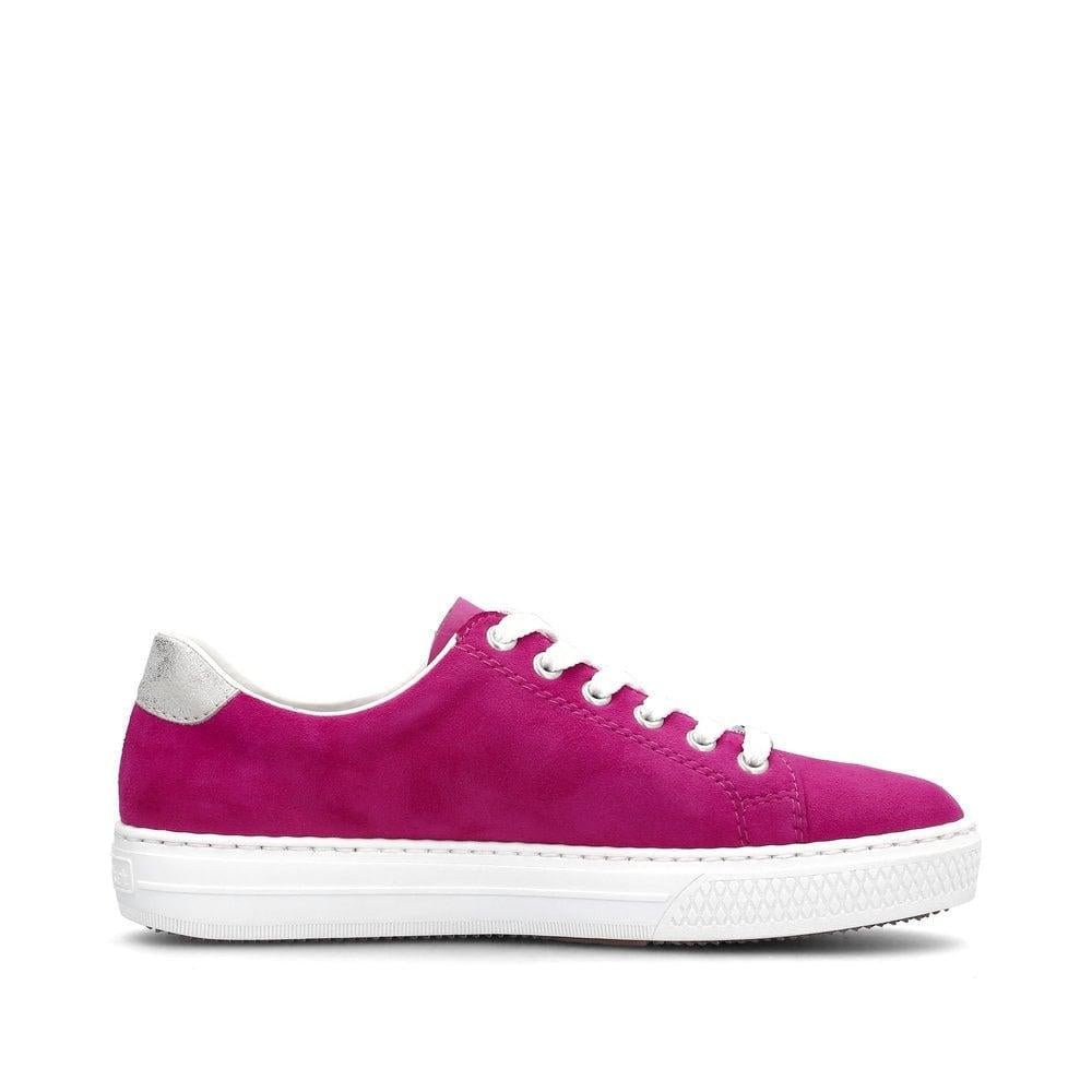 Rieker L59L1 - 31 Enya Womens Shoes - Rose - Beales department store