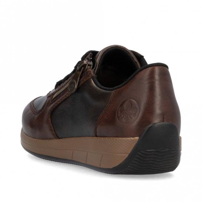 Rieker N1112 Ladies Shoes - Brown - Beales department store