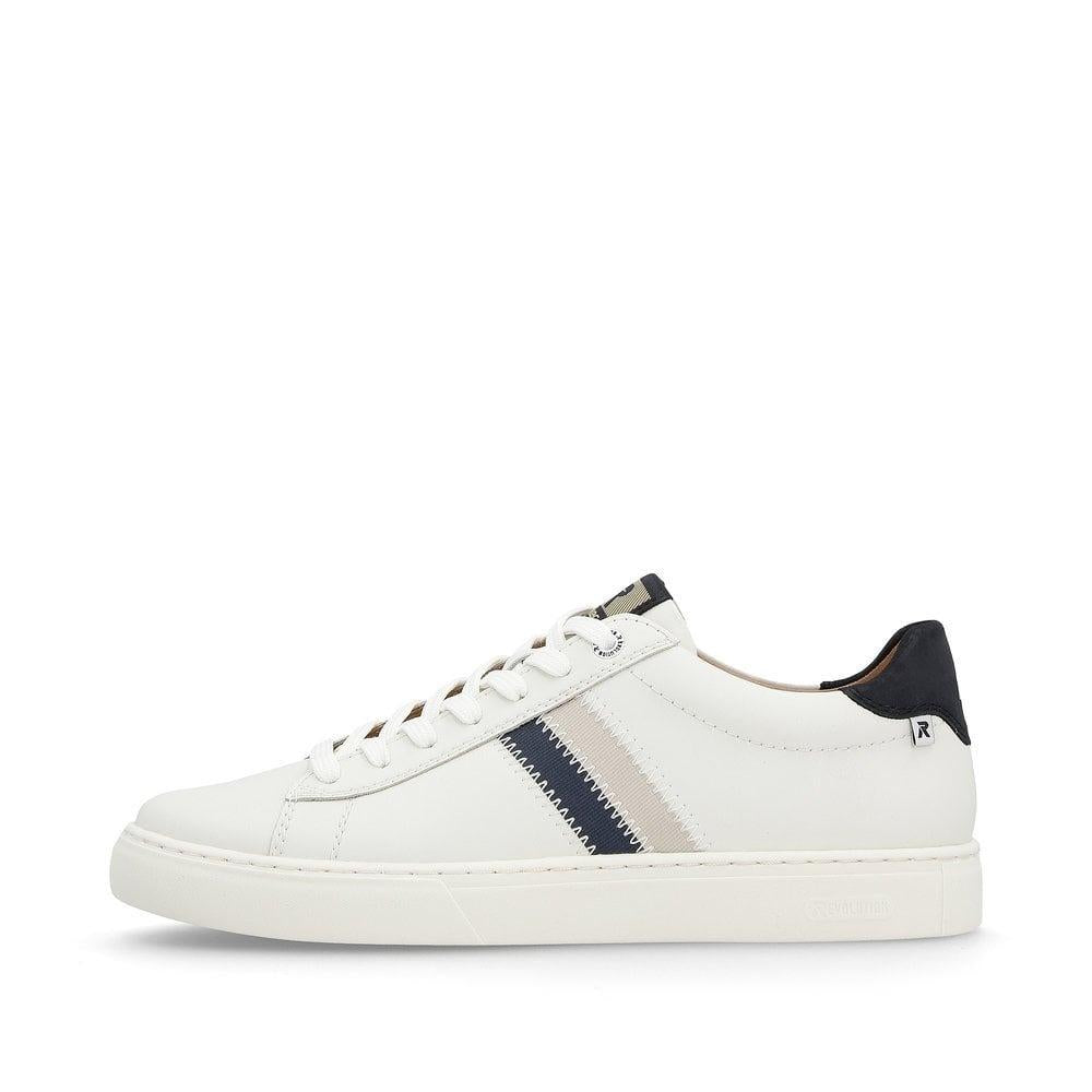 Rieker Nash Mens Shoes - White - Beales department store