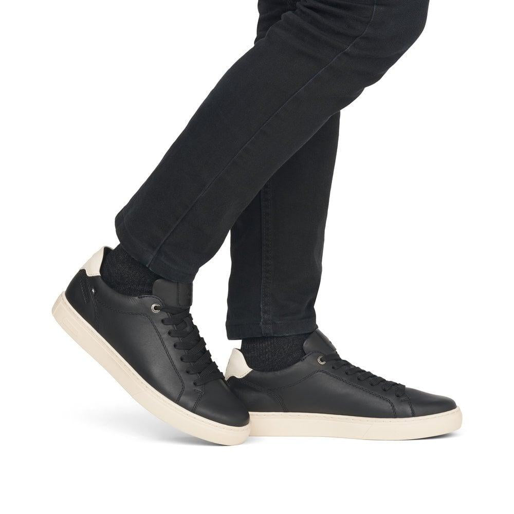 Rieker R - Evolution U0700 - 01 Nash Mens Shoes - Black - Beales department store