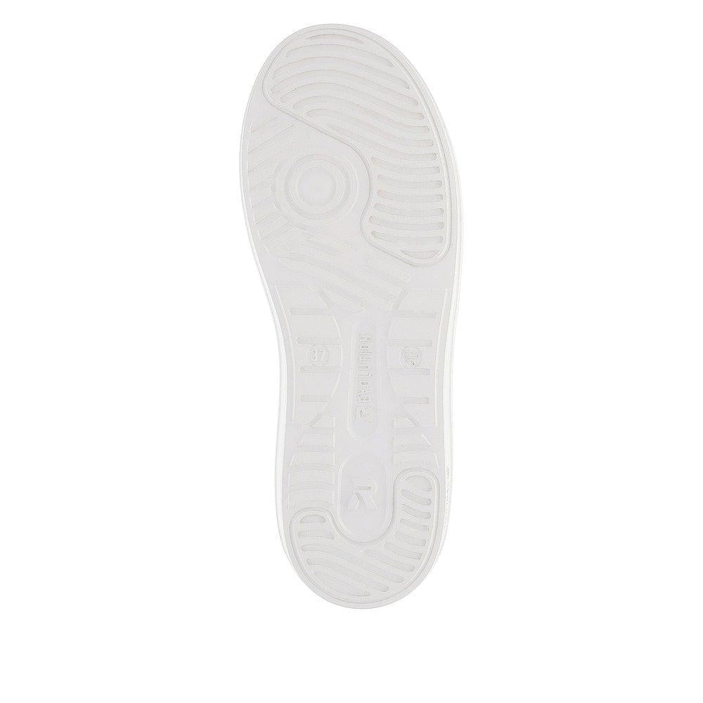 Rieker R - Evolution W1202 - 80 Adelia Womens Shoes - White - Beales department store