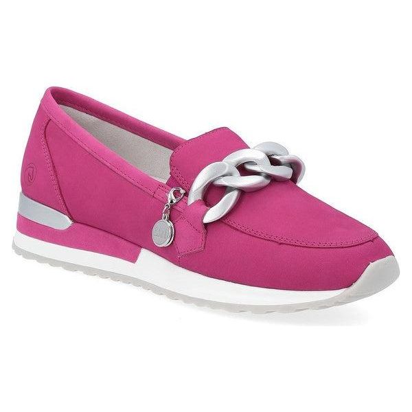 Rieker R2544 - 32 Elmira Womens Shoes - Pink - Beales department store