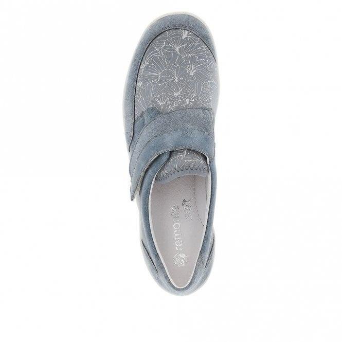 Rieker R7600 - 13 Lanea Womens Shoes - Blue Combination - Beales department store