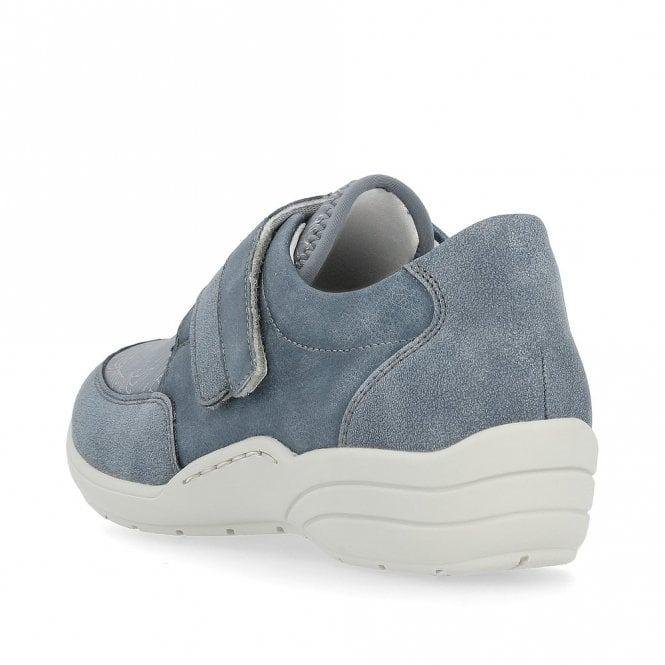 Rieker R7600 - 13 Lanea Womens Shoes - Blue Combination - Beales department store