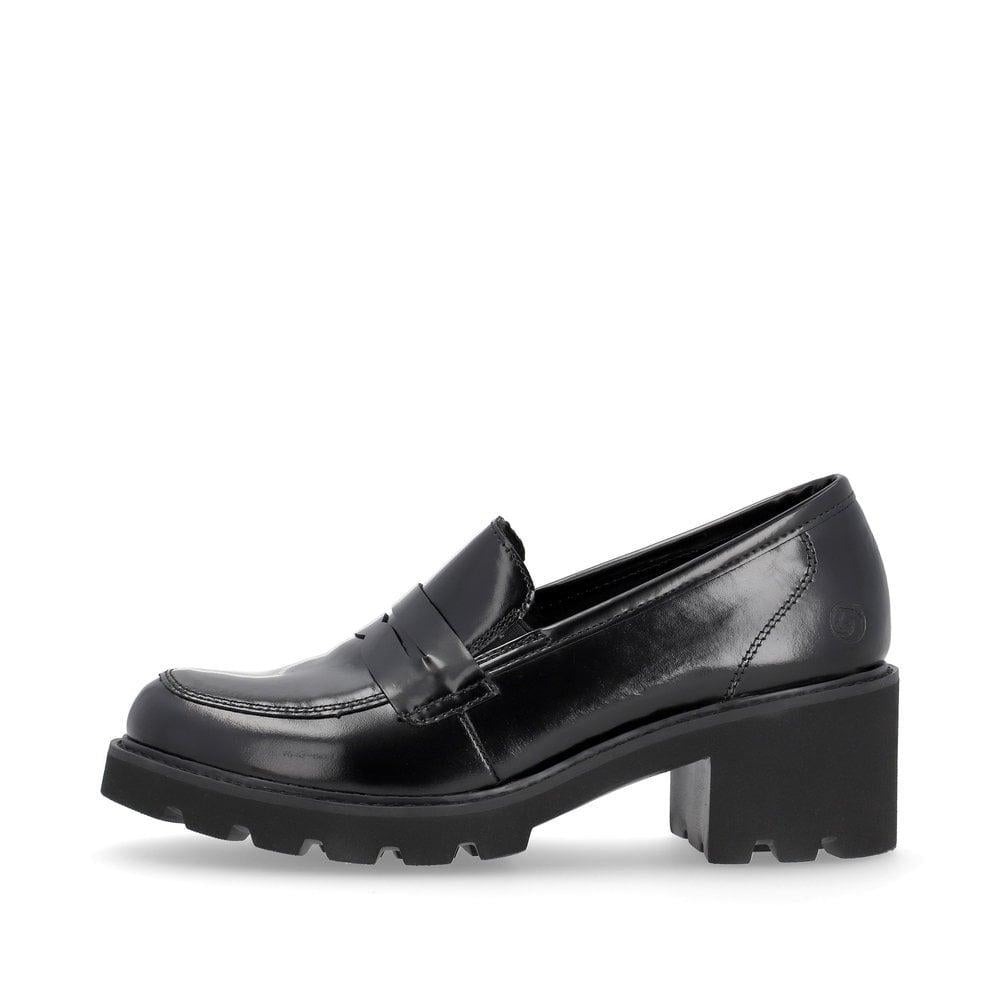 Rieker Remonte D0A00 - 01 Dascha Womens Shoes - Black - Beales department store