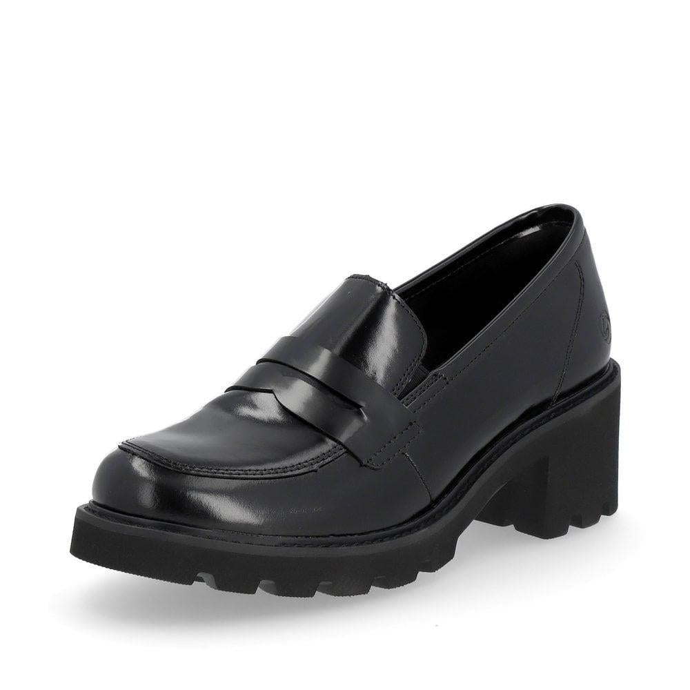 Rieker Remonte D0A00 - 01 Dascha Womens Shoes - Black - Beales department store