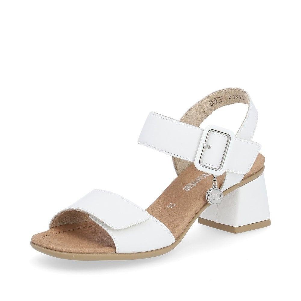 Rieker Remonte Dorina Womens Shoes - White - Beales department store