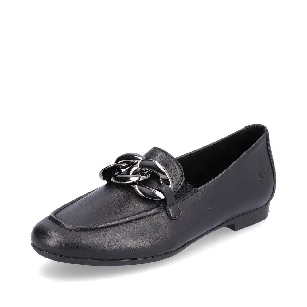 Rieker Remonte Irmgard Womens Shoes - Black - Beales department store