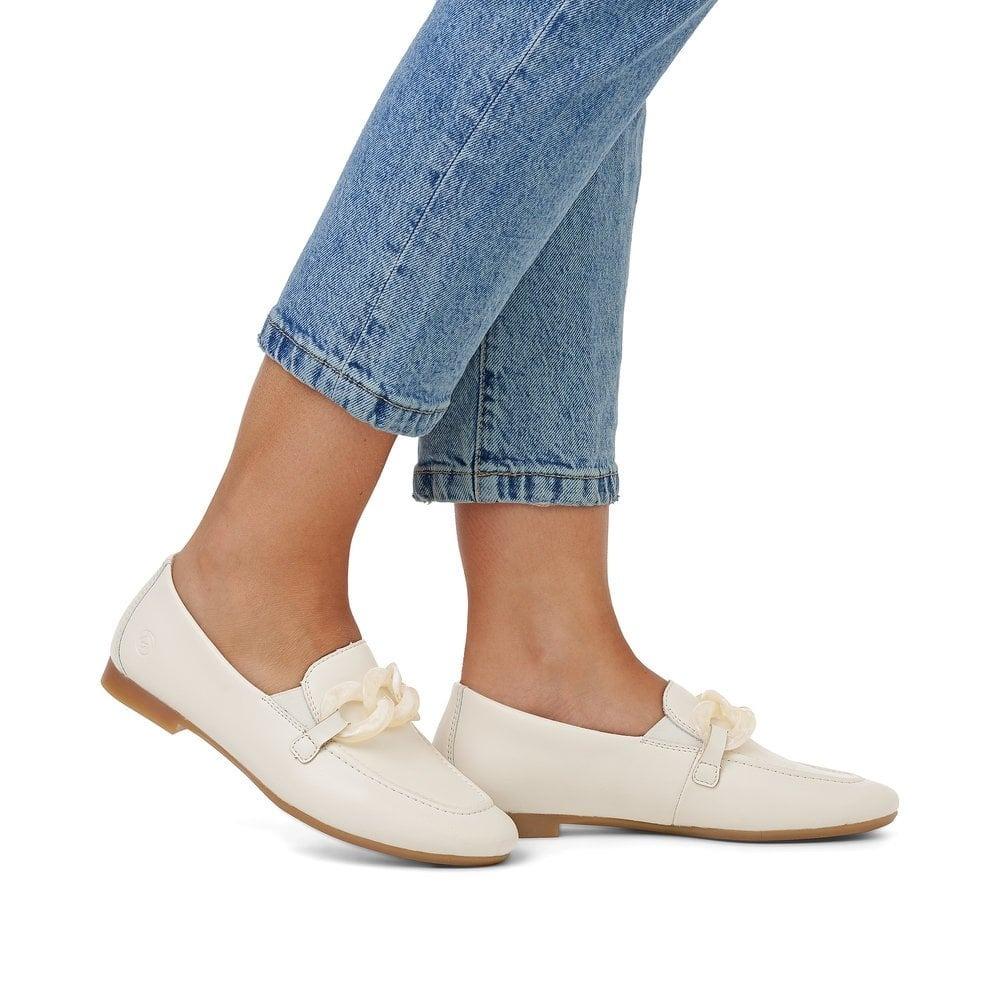 Rieker Remonte Irmgard Womens Shoes - White - Beales department store