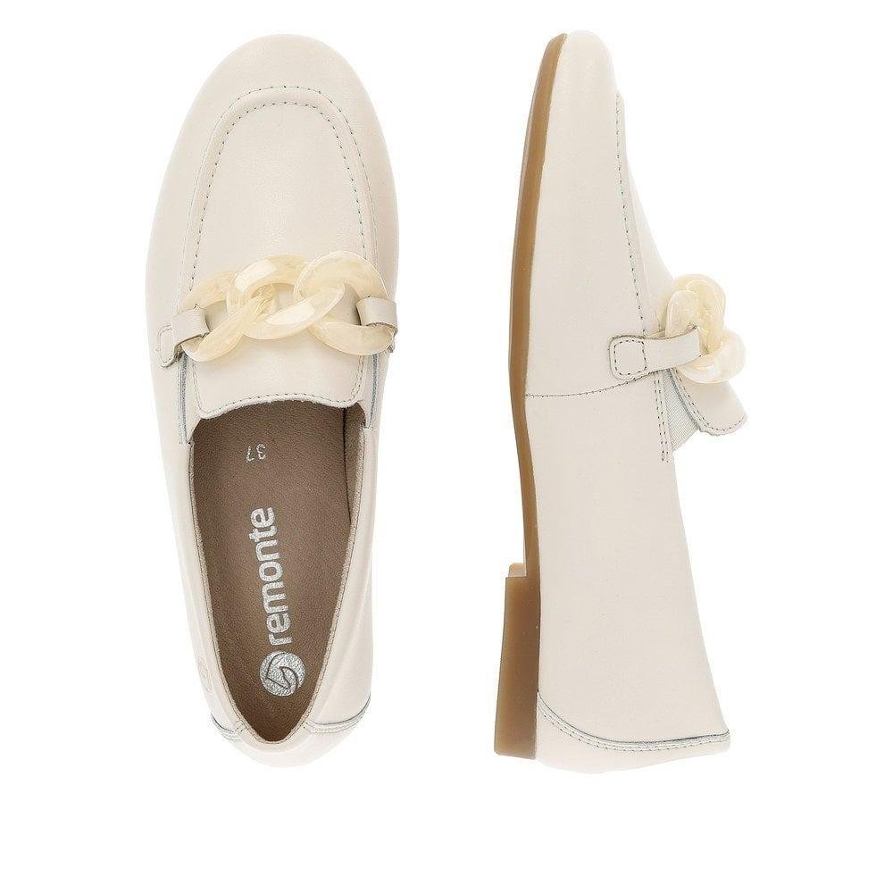 Rieker Remonte Irmgard Womens Shoes - White - Beales department store