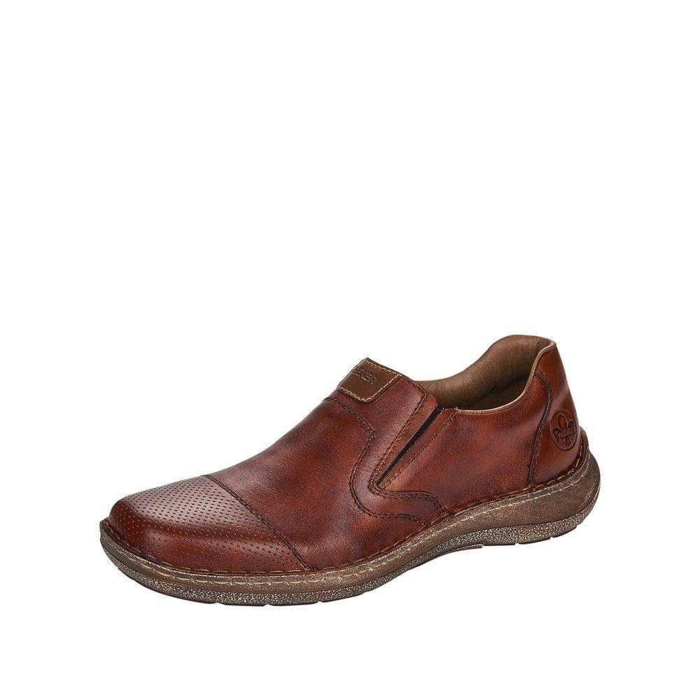 Rieker Sergio Mens Shoes Brown - Beales department store