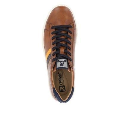 Rieker U0705 - 24 Nash Mens Shoes - Brown - Beales department store