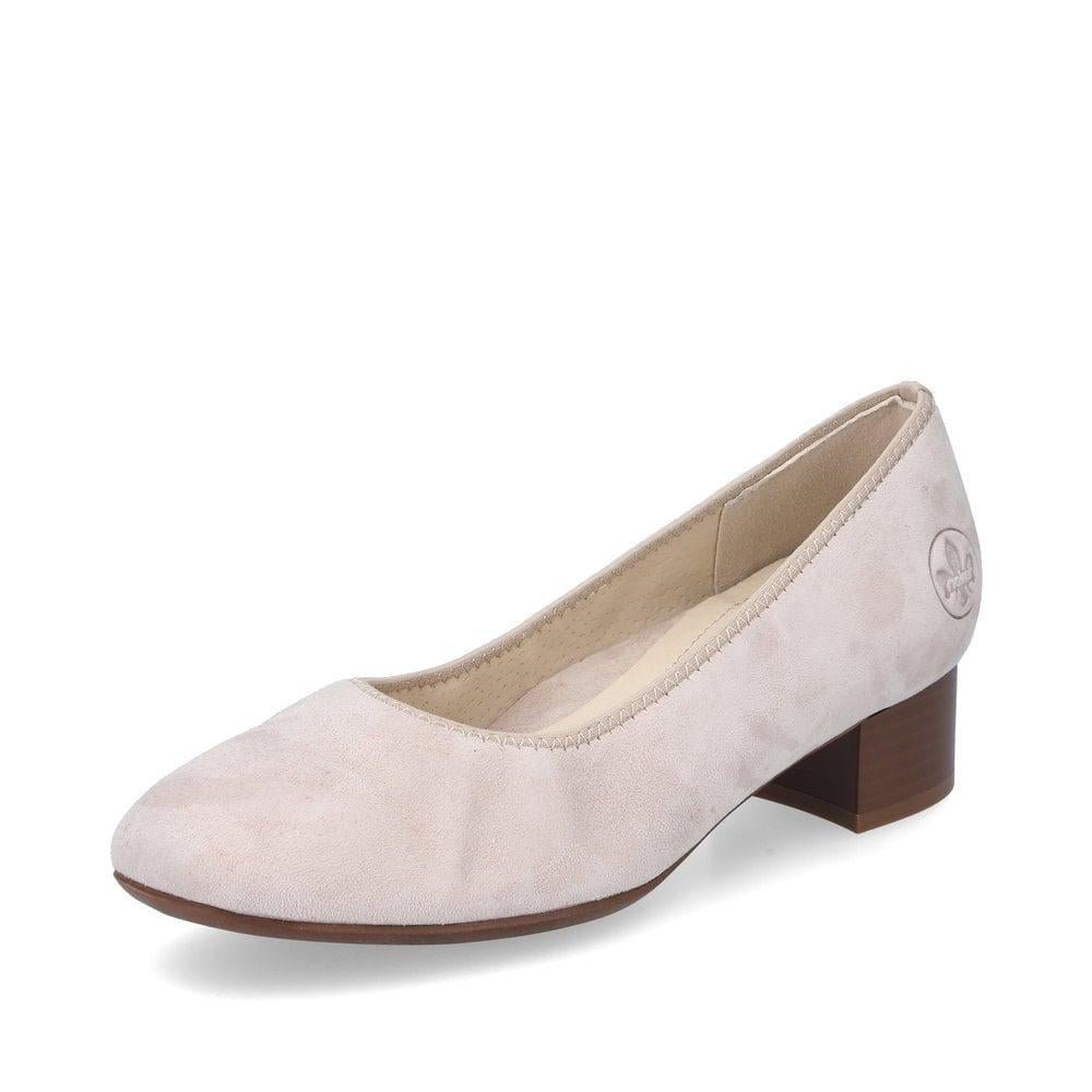 Rieker Verona Ladies Shoes Beige - Beales department store