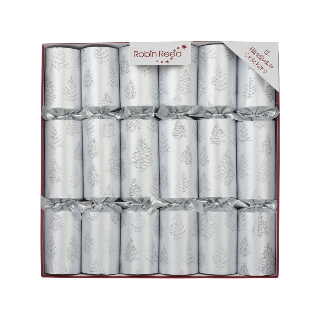 Robin Reed Silver Tree Flakes Crackers 12 x 12" (30cm) - Beales department store