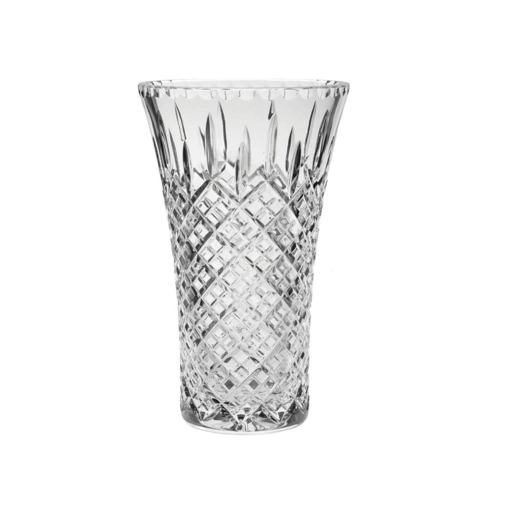 Royal Scot Crystal London Medium Flared Vase 25cm - Beales department store