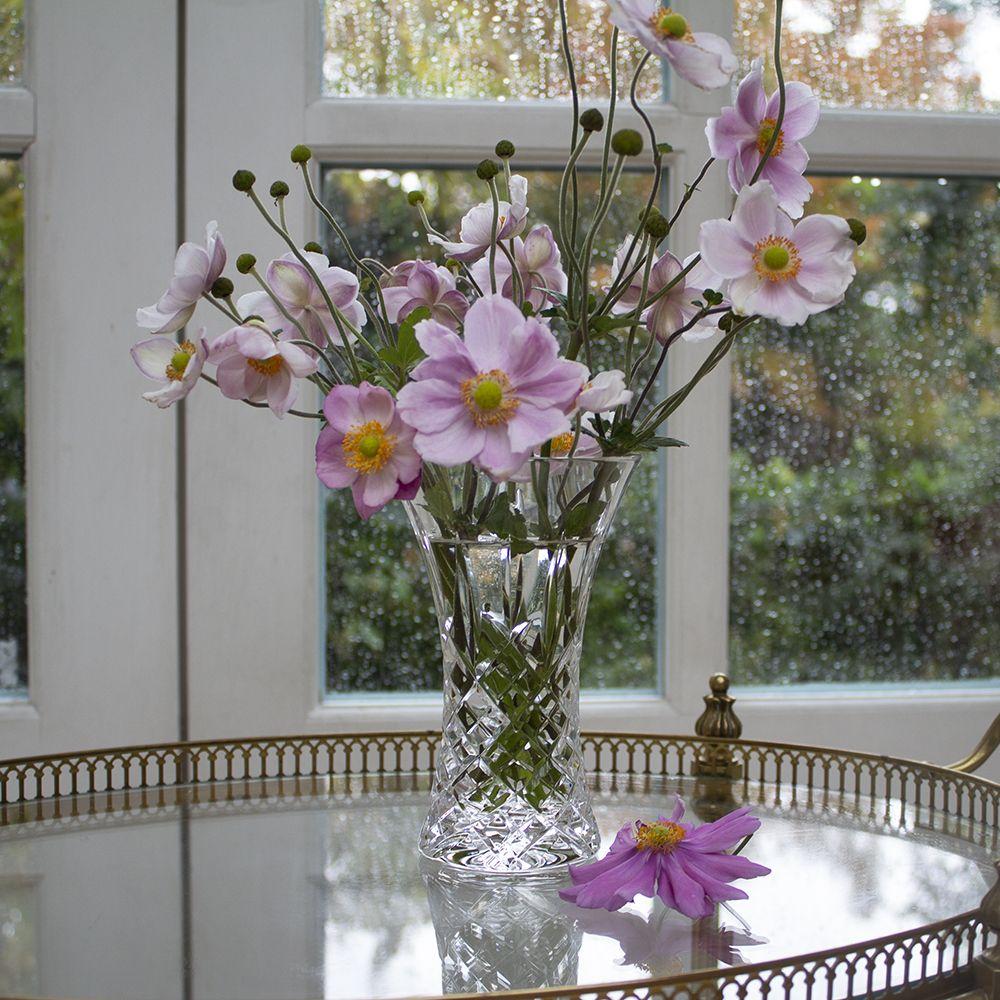 Royal Scot Crystal London Small Waisted Vase - Beales department store