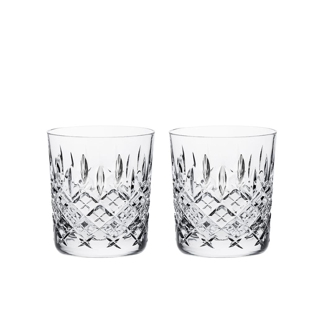 Royal Scot Crystal London Two Large Tumblers - Beales department store