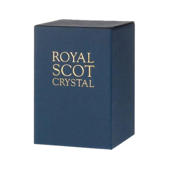 Royal Scot Crystal Meadow Flowers Extra Large Posy Vase 180mm - Beales department store