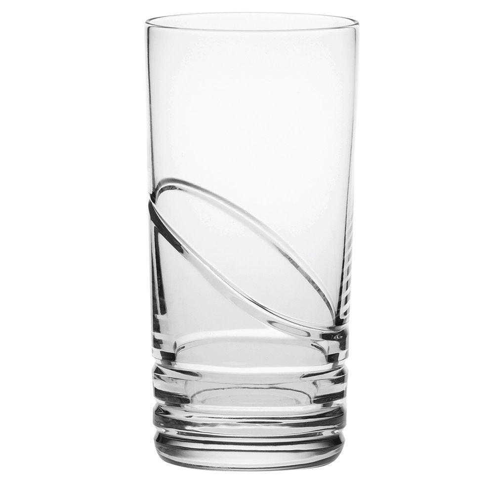 Royal Scot Crystal Saturn - 2 Tall Tumblers 150 mm - Beales department store