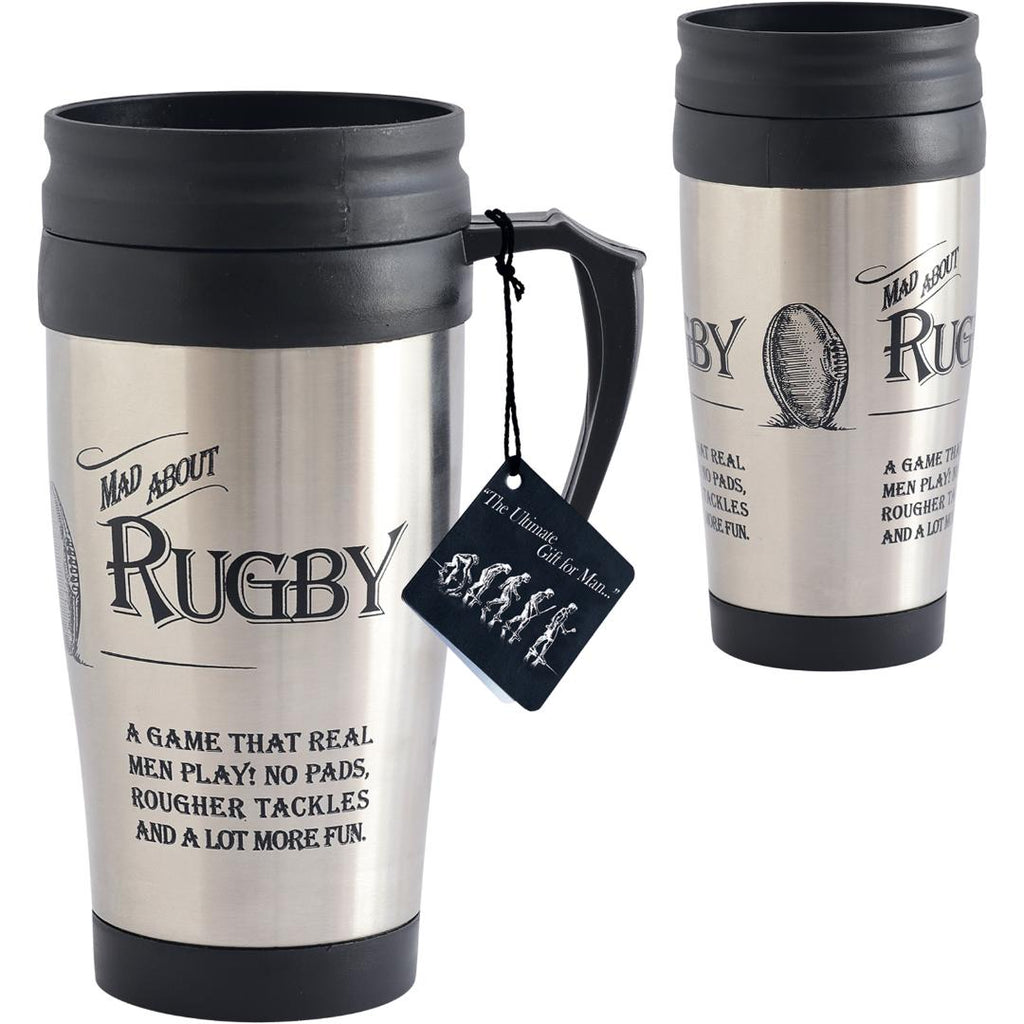 Rugby - Travel Mug - Beales department store