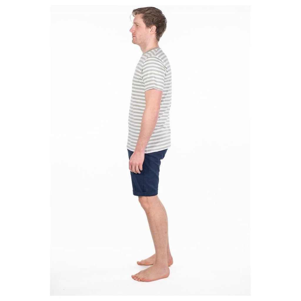 Rupert & Buckley Albie Striped T-Shirt - Green - Beales department store