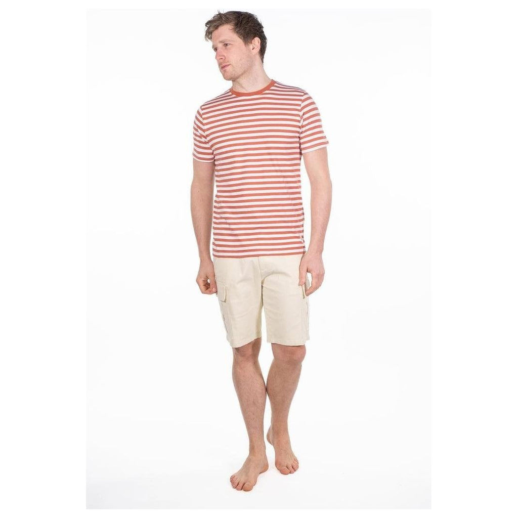 Rupert & Buckley Albie Striped T-Shirt - Red - Beales department store