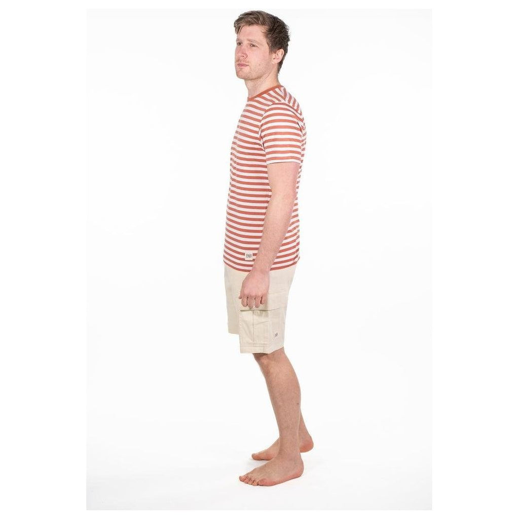 Rupert & Buckley Albie Striped T-Shirt - Red - Beales department store