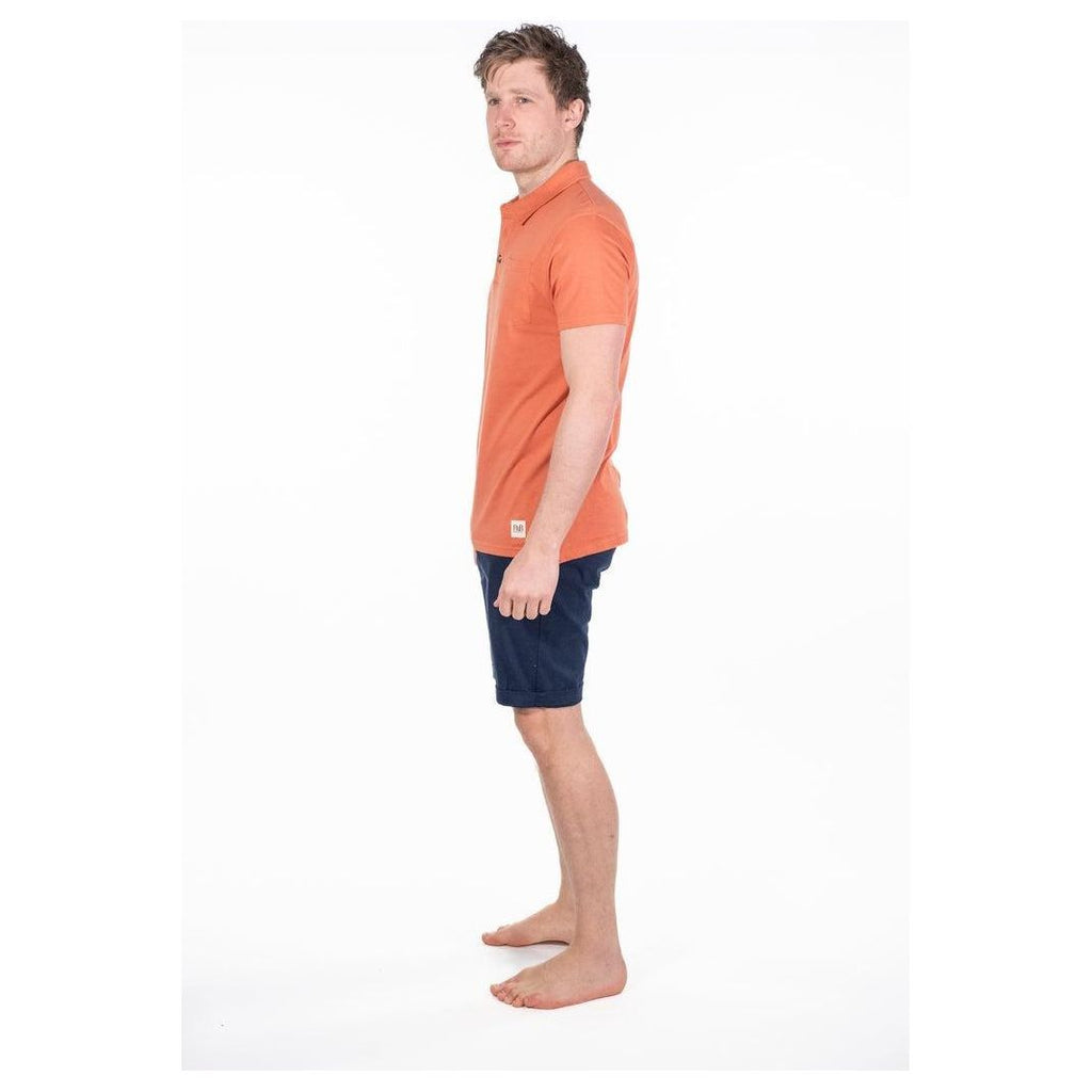 Rupert & Buckley Theo Jersey Polo - Red - Beales department store