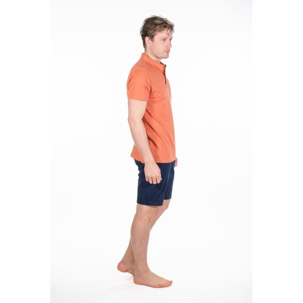 Rupert & Buckley Theo Jersey Polo - Red - Beales department store