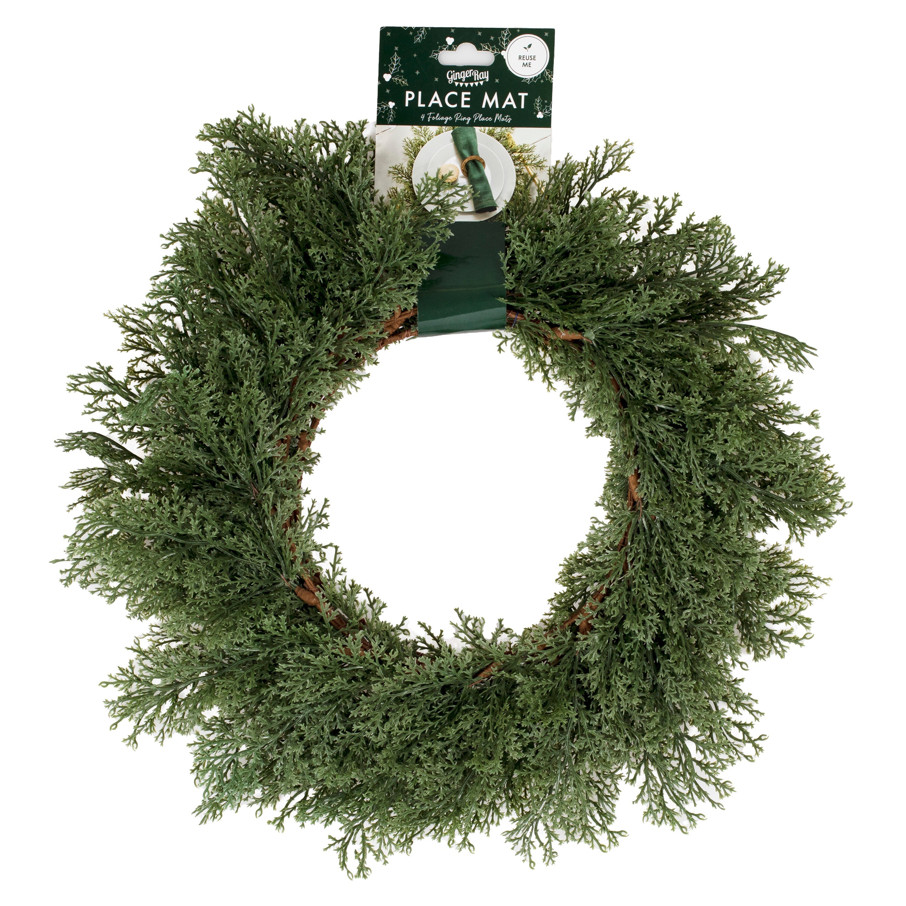Foliage Christmas Place Mats