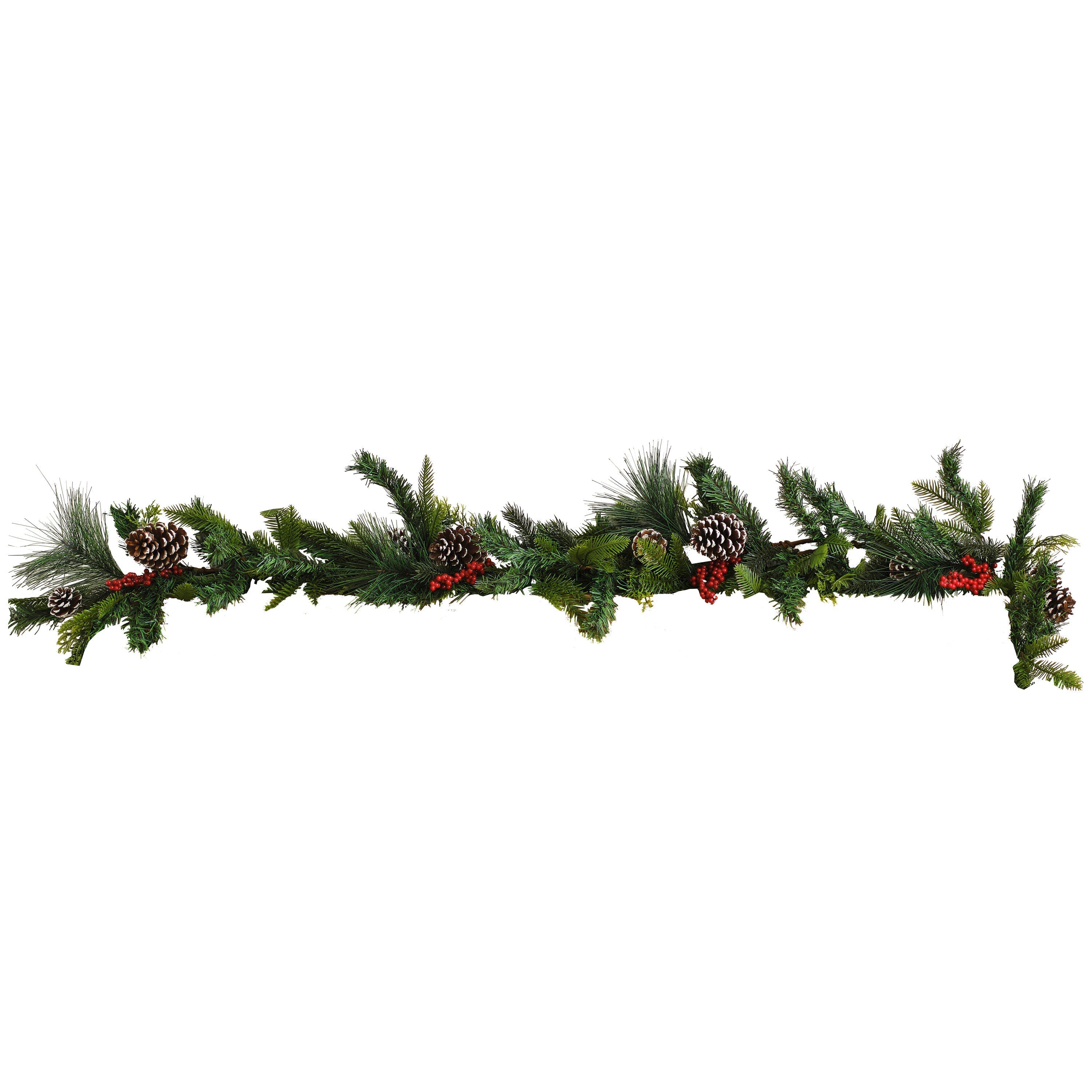 Foliage and Berries Christmas Garland- 5 Inner Pack