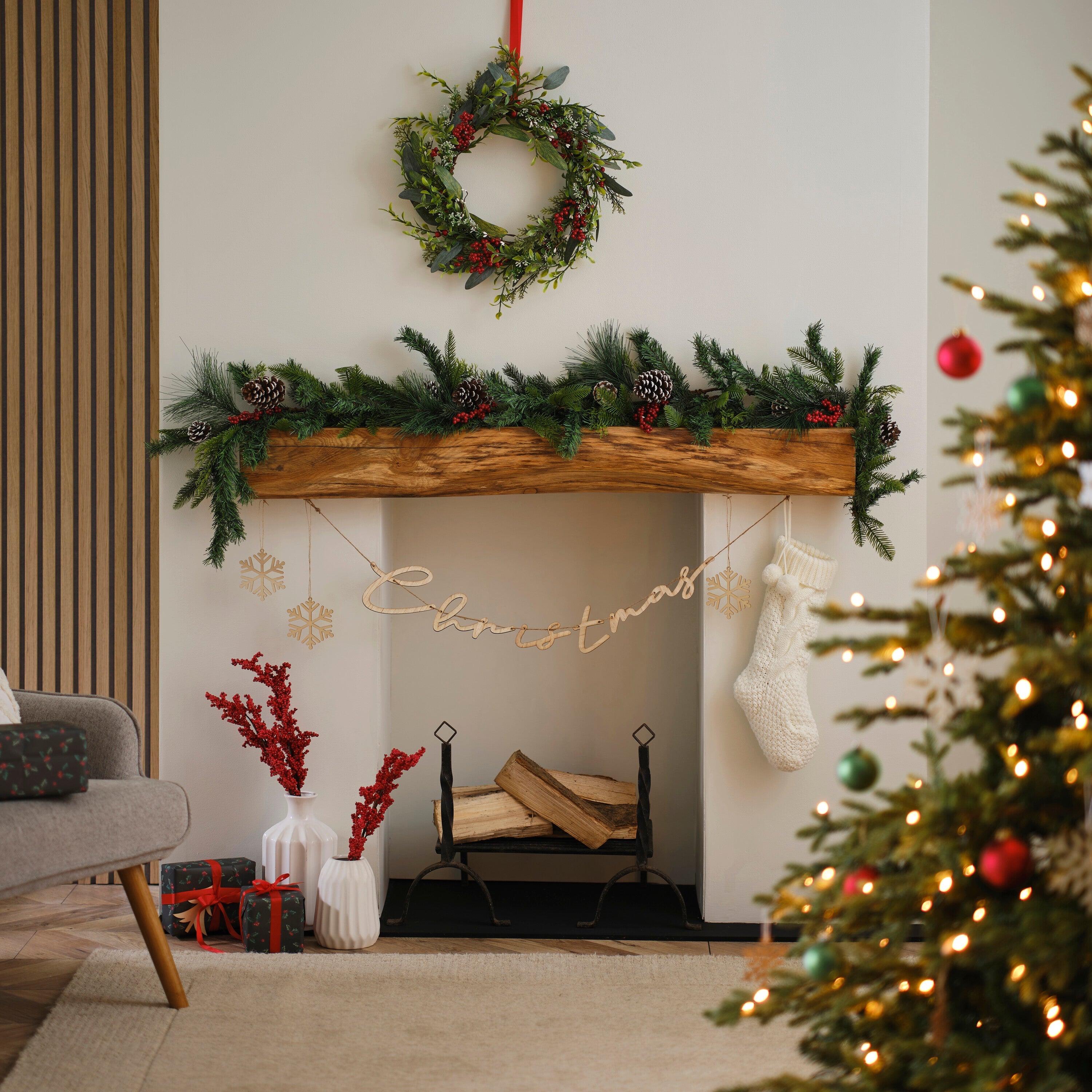 Foliage Christmas Place Mats