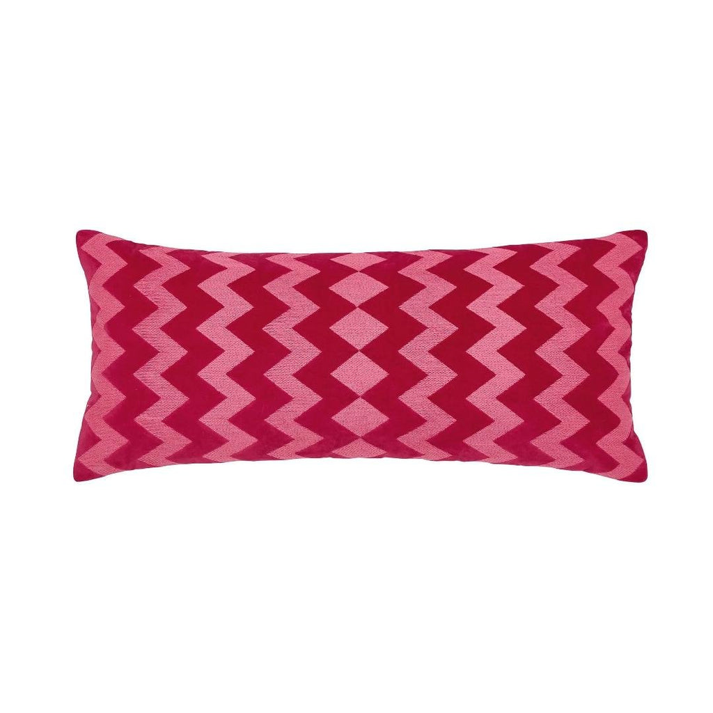 Sanderson Very Rose & Peony Cushion 70cm x 30cm - Red - Beales department store