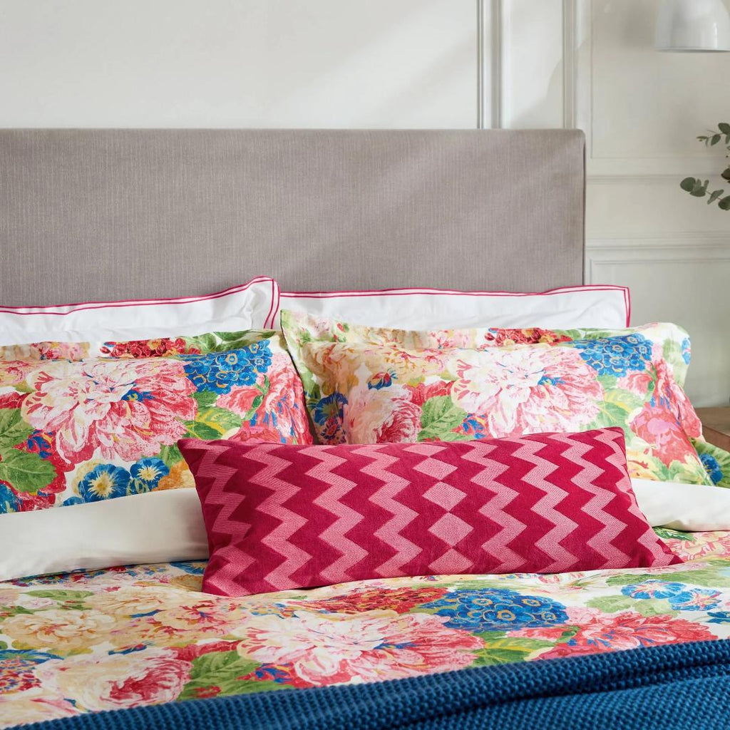 Sanderson Very Rose & Peony Duvet Cover - Multi - Beales department store