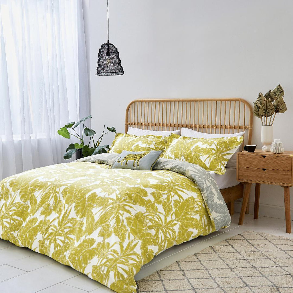 Scion Palour Palm Duvet Cover Set - Citrus - Beales department store