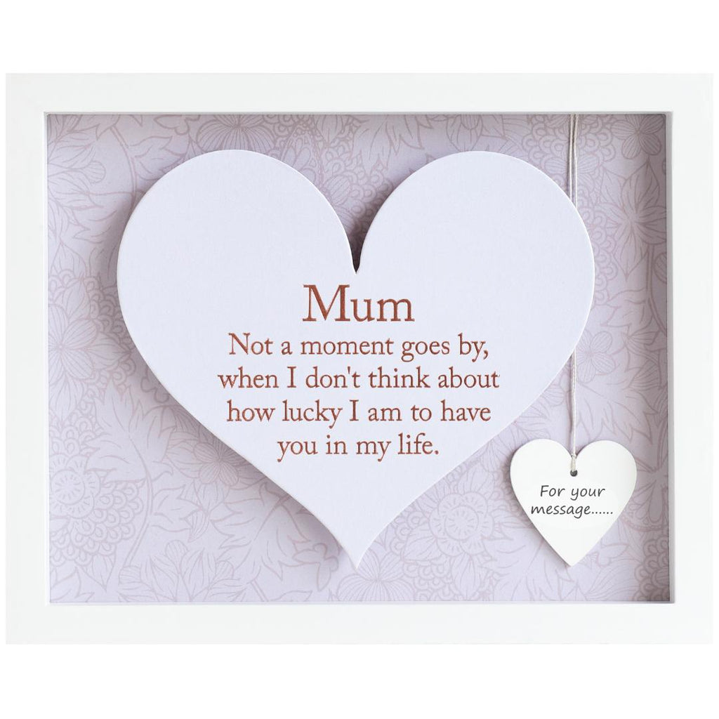 Sentiment Heart Frame - Mum - Beales department store