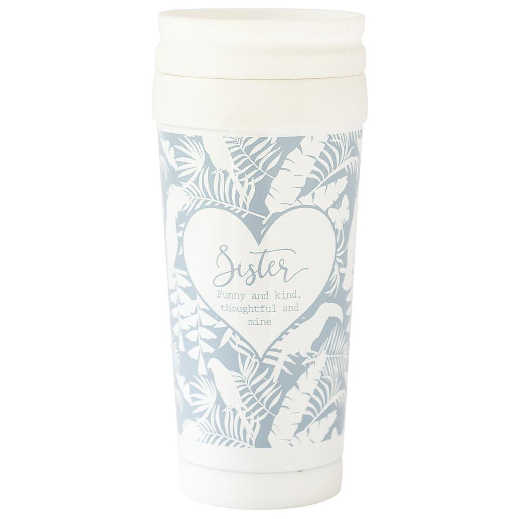 Sentiment Travel Mug - Sister - Beales department store