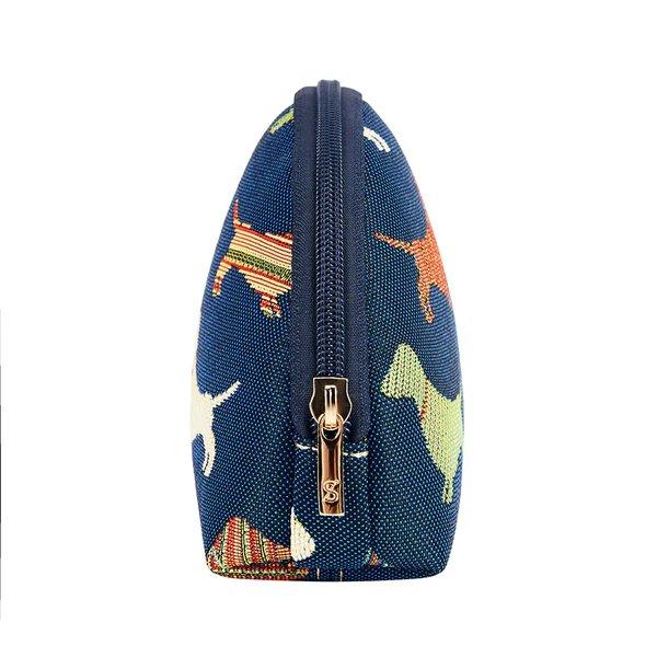 Signare Cosmetic Bag - Dachshund - Beales department store