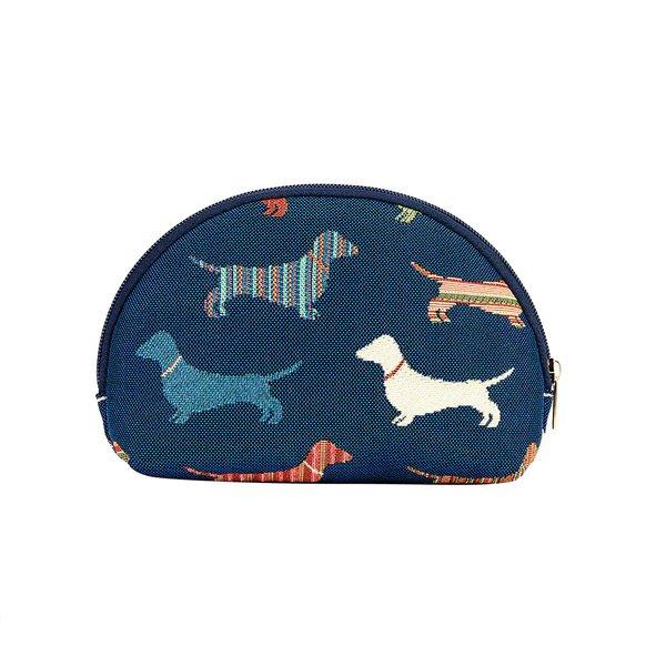 Signare Cosmetic Bag - Dachshund - Beales department store