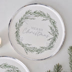 Merry Christmas Paper Plates- 5 Inner Pack
