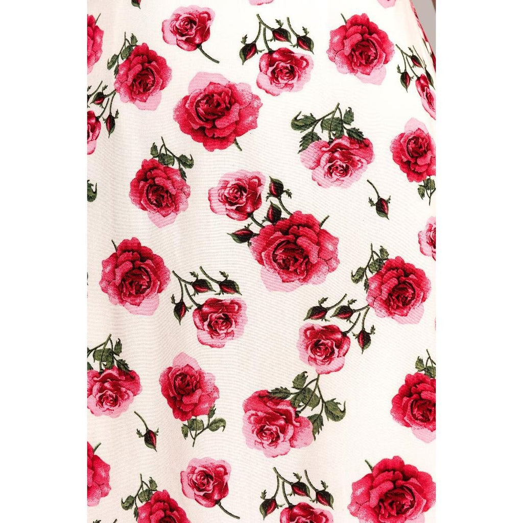 Solo Layla Floral Dress - Pink - Beales department store