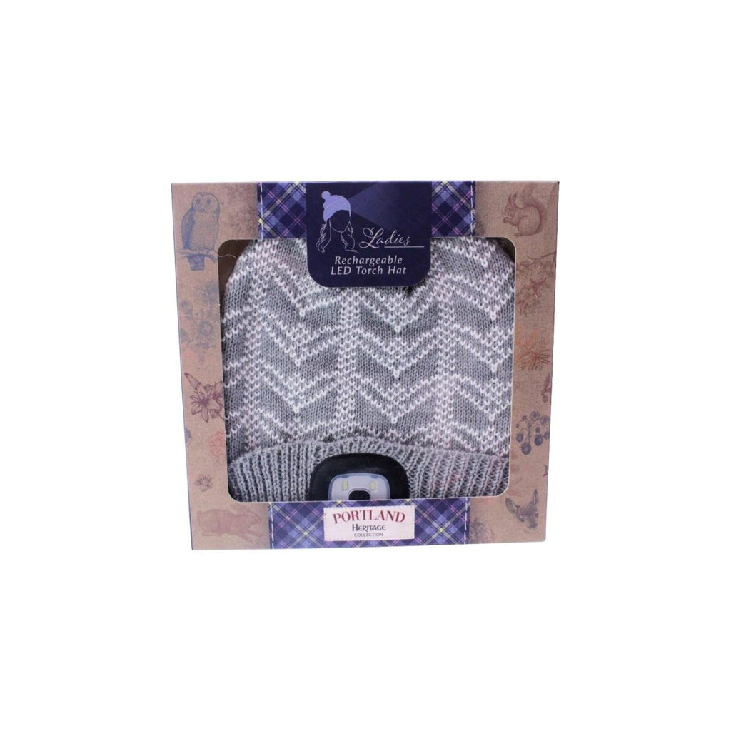 Something Special Gifts Heritage Ladies LED Hat - Grey - Beales department store